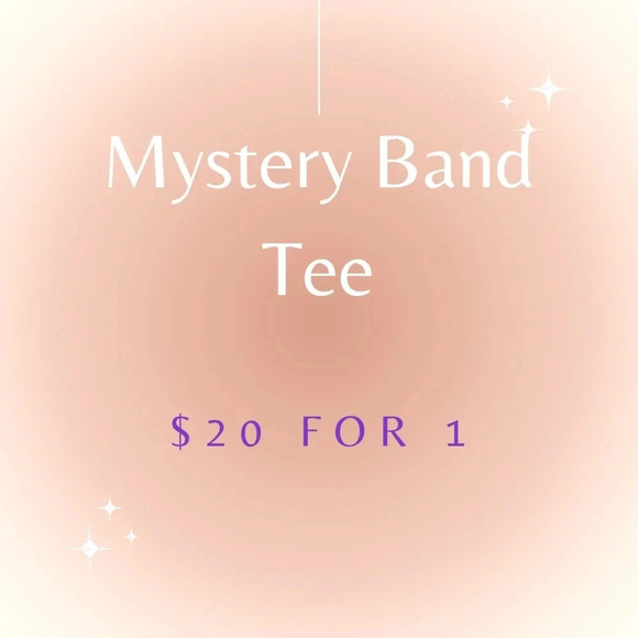 Mystery Band Tees - Picture 1 of 1